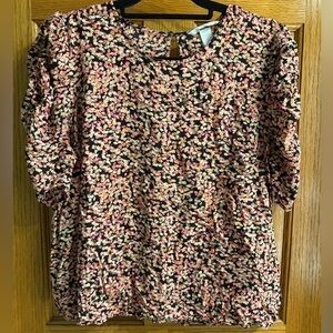 H&M Multicolor Floral Blouse